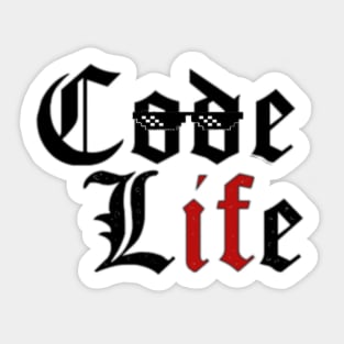 codeLife Sticker